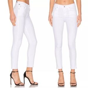 Citizens of Humanity Phantom skinny cropped white denim size 27 jeans